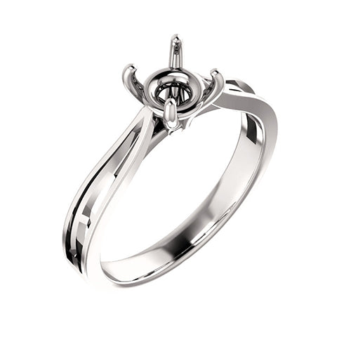 Stuller 14k White Gold 1/3ct Diamond Engagement Ring
