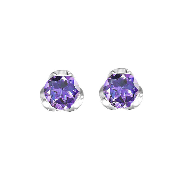 Gems One Silver Amethyst (1/2 Ctw) Earring