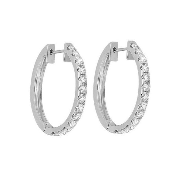 Gems One 14Kt White Gold Diamond (2Ctw) Earring
