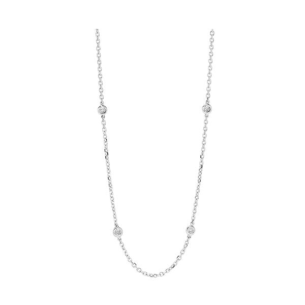 Gems One 14Kt White Gold Diamond (1 1/2Ctw) Necklace