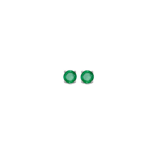 Gems One 14Kt White Gold Emerald (1/5 Ctw) Earring