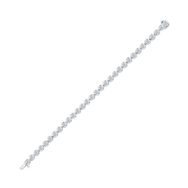 Gems One 14Kt White Gold Diamond (10Ctw) Bracelet
