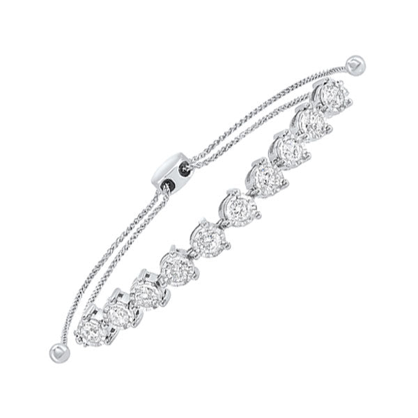 Gems One 14Kt White Gold Diamond (1 1/2Ctw) Bracelet