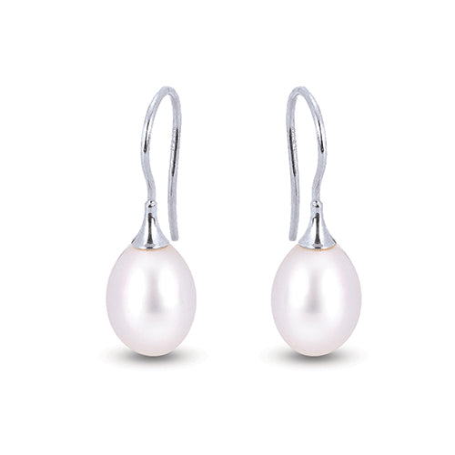 Imperial Pearl Sterling Silver Freshwater Pearl Earrings
