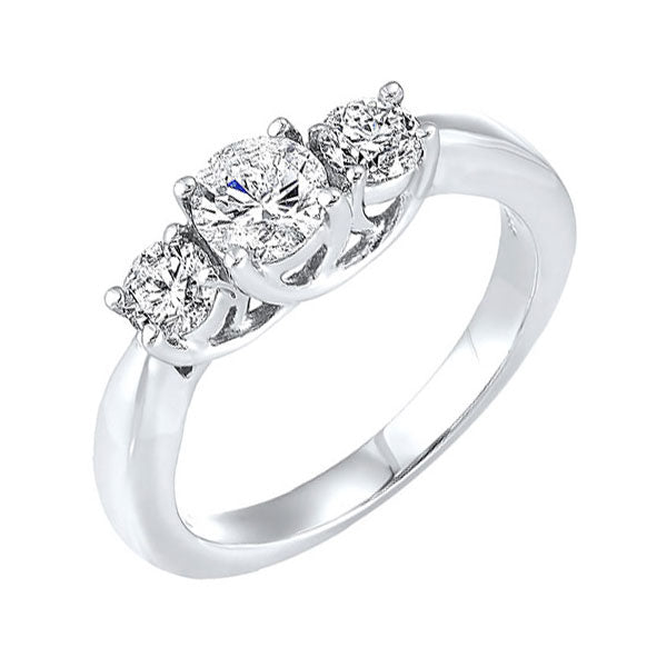 Gems One 14Kt White Gold Diamond (1/2Ctw) Ring