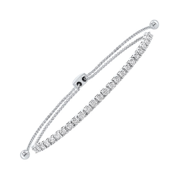 Gems One 14Kt White Gold Diamond (1/4Ctw) Bracelet