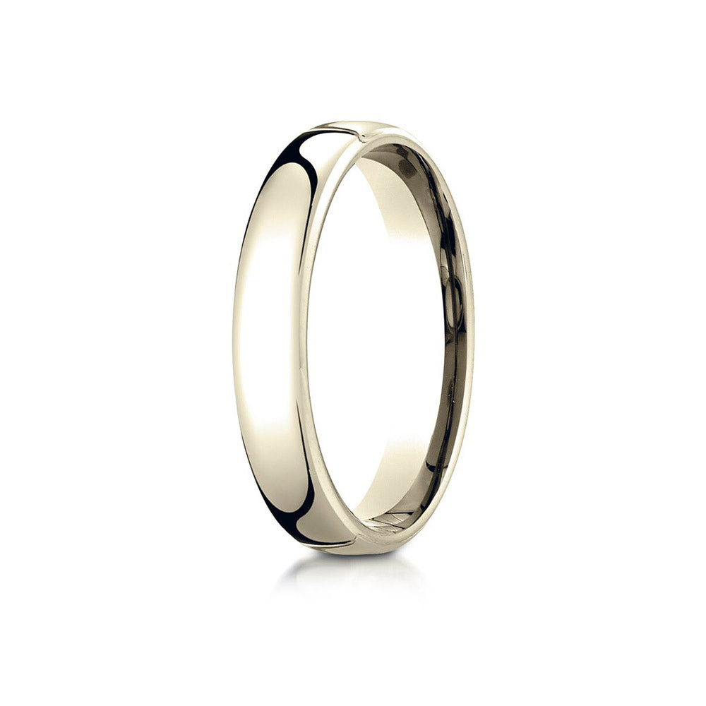 10K Yellow Gold 4.5mm European Comfort-Fit