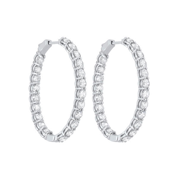 Gems One 14Kt White Gold Diamond (10Ctw) Earring