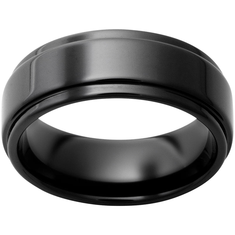 Black Diamond Ceramic Grooved Edge Band