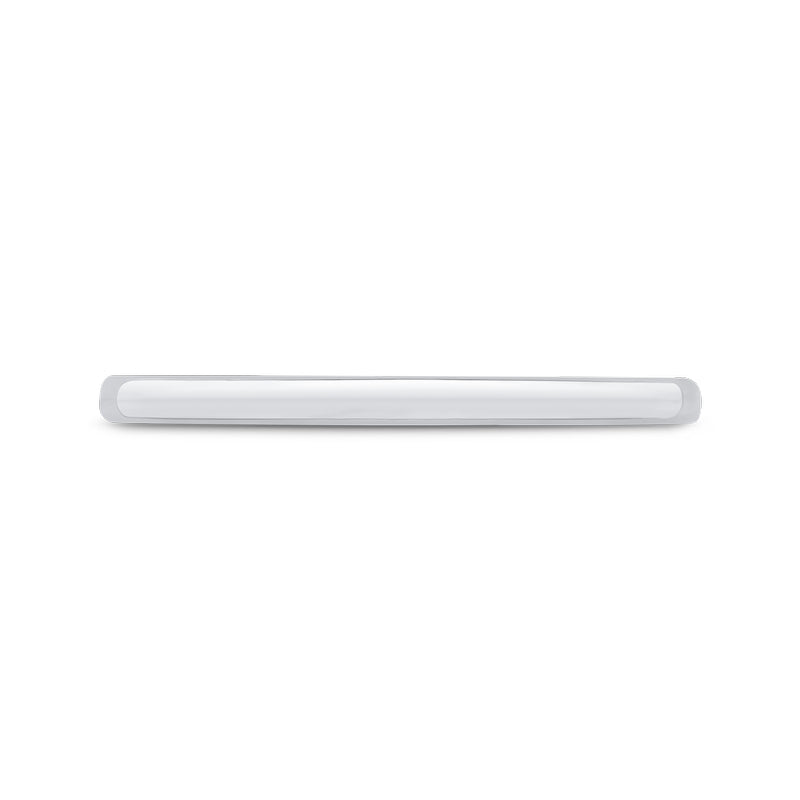Shah Luxury 14K White Gold Plain Wedding Band