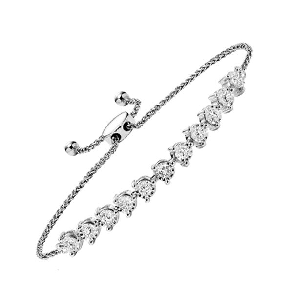 Gems One 14Kt White Gold Diamond (1/4Ctw) Bracelet