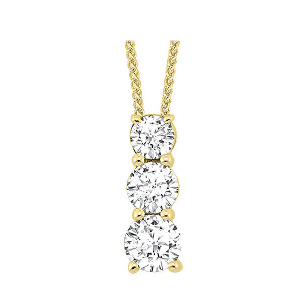 Gems One 14Kt Yellow Gold Diamond (1Ctw) Pendant
