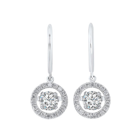 Gems One 14Kt White Gold Diamond (2Ctw) Earring