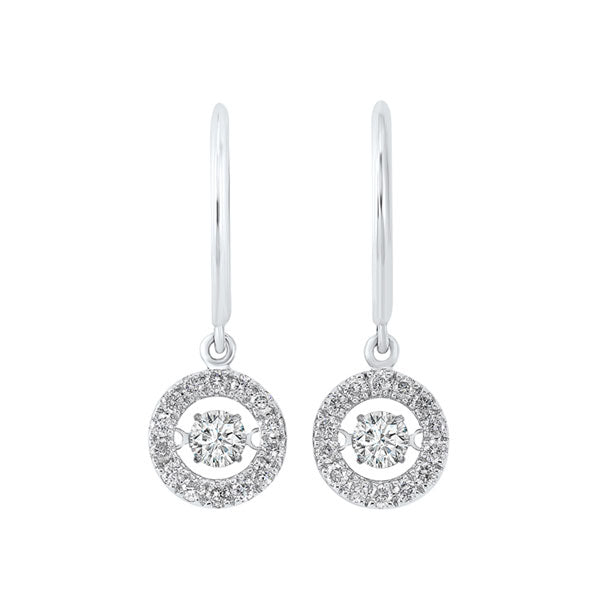 Gems One 14Kt White Gold Diamond (1Ctw) Earring