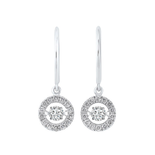 Gems One 14Kt White Gold Diamond (1Ctw) Earring