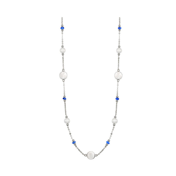 Gems One Silver Necklace
