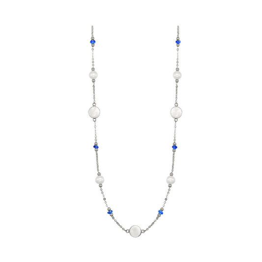 Gems One Silver Necklace