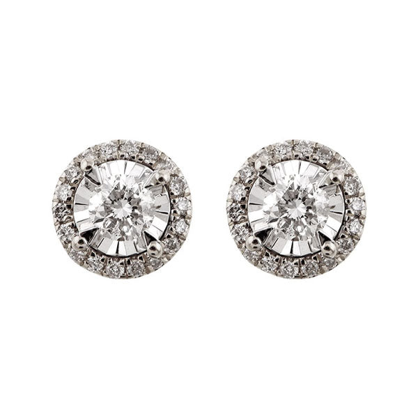 Gems One 14Kt White Gold Diamond (1/3Ctw) Earring