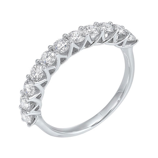 Gems One 14Kt White Gold Diamond(3/4Ctw) Ring