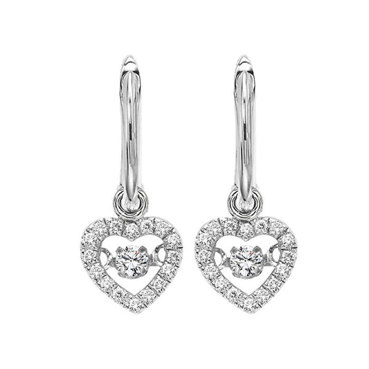 Gems One 10Kt White Gold Diamond (1/5Ctw) Earring