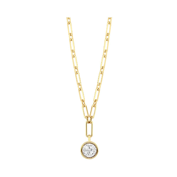 Gems One 14Kt Yellow Gold Diamond (1/3Ctw) Necklace