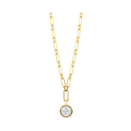 Gems One 14Kt Yellow Gold Diamond (1/3Ctw) Necklace