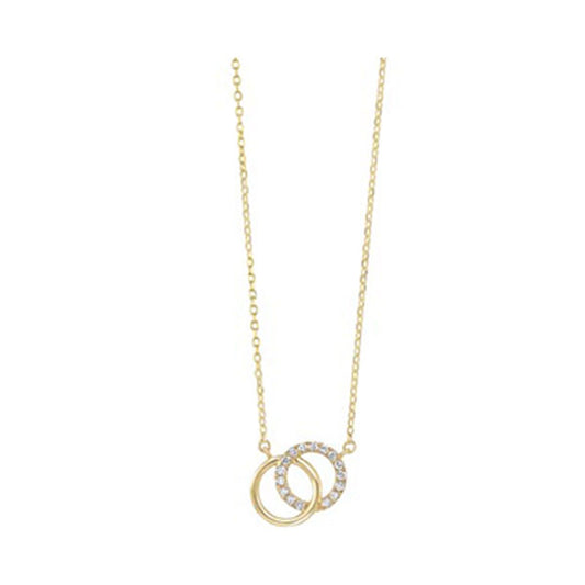 Gems One 14Kt Yellow Gold Diamond (1/12 Ctw) Pendant