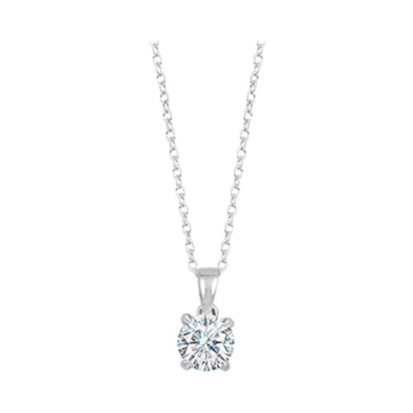 Gems One 14Kt White Gold Diamond (1/2Ctw) Pendant