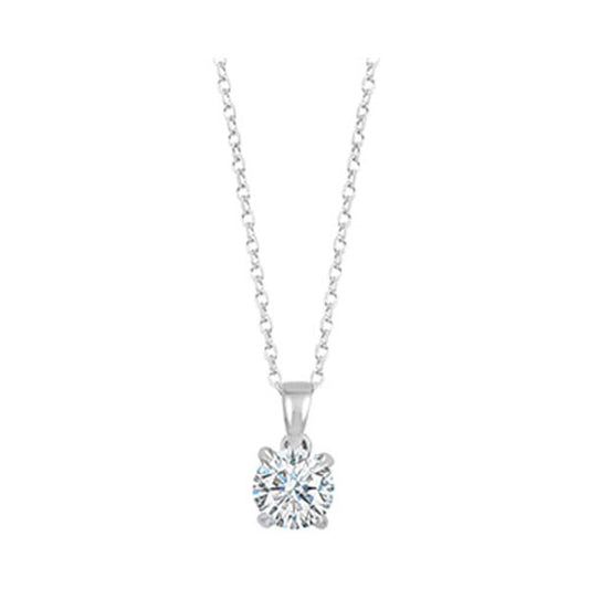 Gems One 14Kt White Gold Diamond (1/2Ctw) Pendant