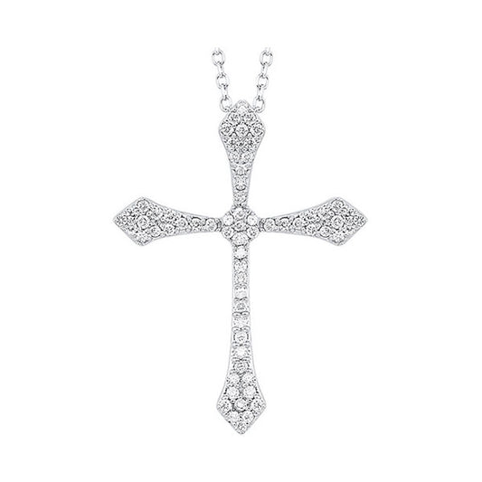 Gems One 14Kt White Gold Diamond (1/20 Ctw) Pendant
