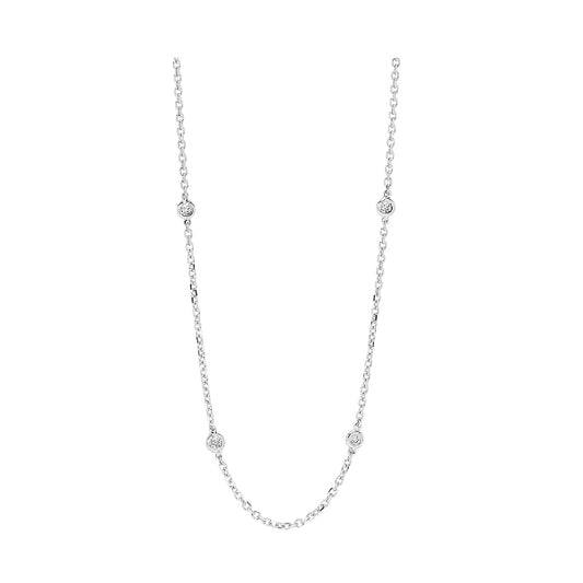 Gems One 14Kt White Gold Diamond (3/4Ctw) Necklace