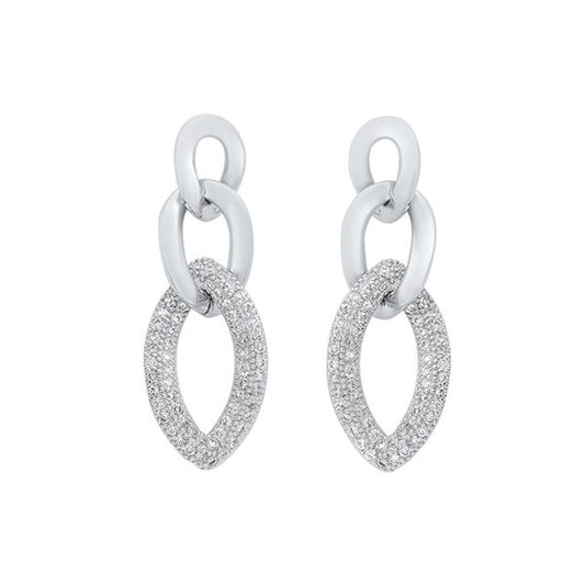 Gems One Silver Earring
