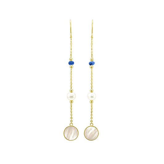 Gems One 10Kt Yellow Gold Earring