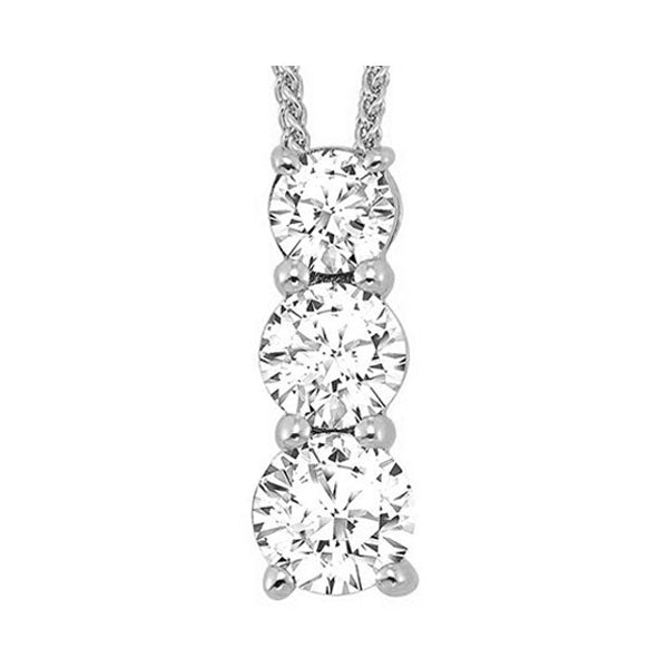 Gems One 14Kt White Gold Diamond (3/4Ctw) Pendant