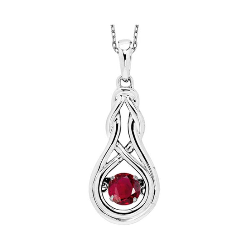 Gems One Silver (SLV 995) Rhythm Of Love Neckwear Pendant
