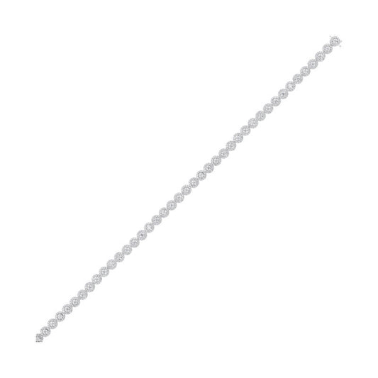 Gems One 14Kt White Gold Diamond (4Ctw) Bracelet