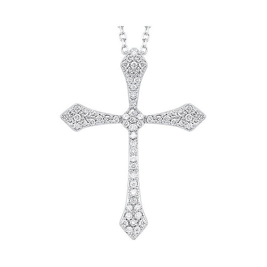 Gems One 14Kt White Gold Diamond (1/8Ctw) Pendant