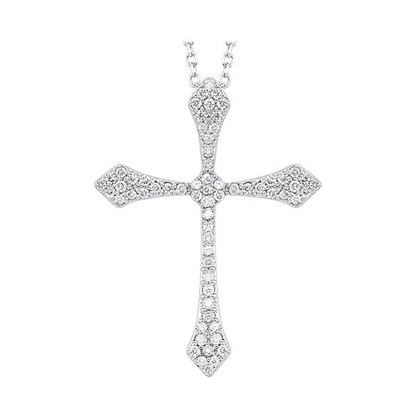 Gems One 14Kt White Gold Diamond (1/4Ctw) Pendant