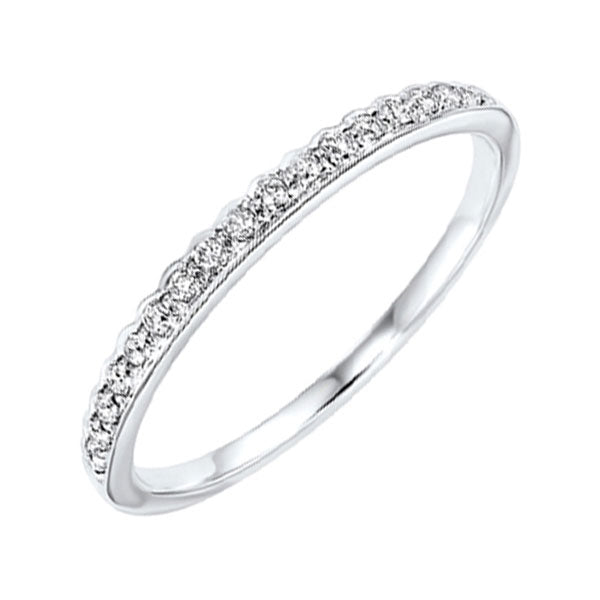 Gems One 10Kt White Gold Diamond(1/8Ctw) Ring