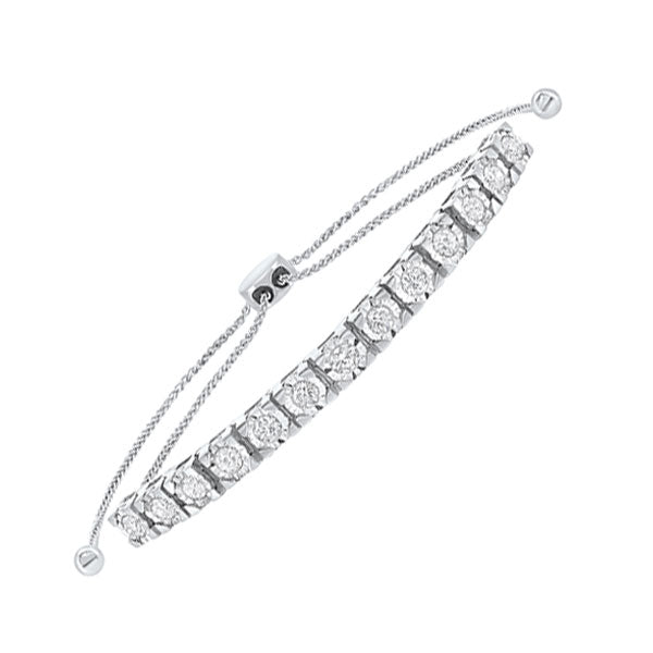 Gems One 14Kt White Gold Diamond (1Ctw) Bracelet