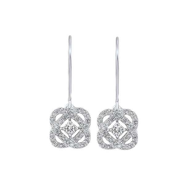 Gems One 14Kt White Gold Diamond (3/4Ctw) Earring