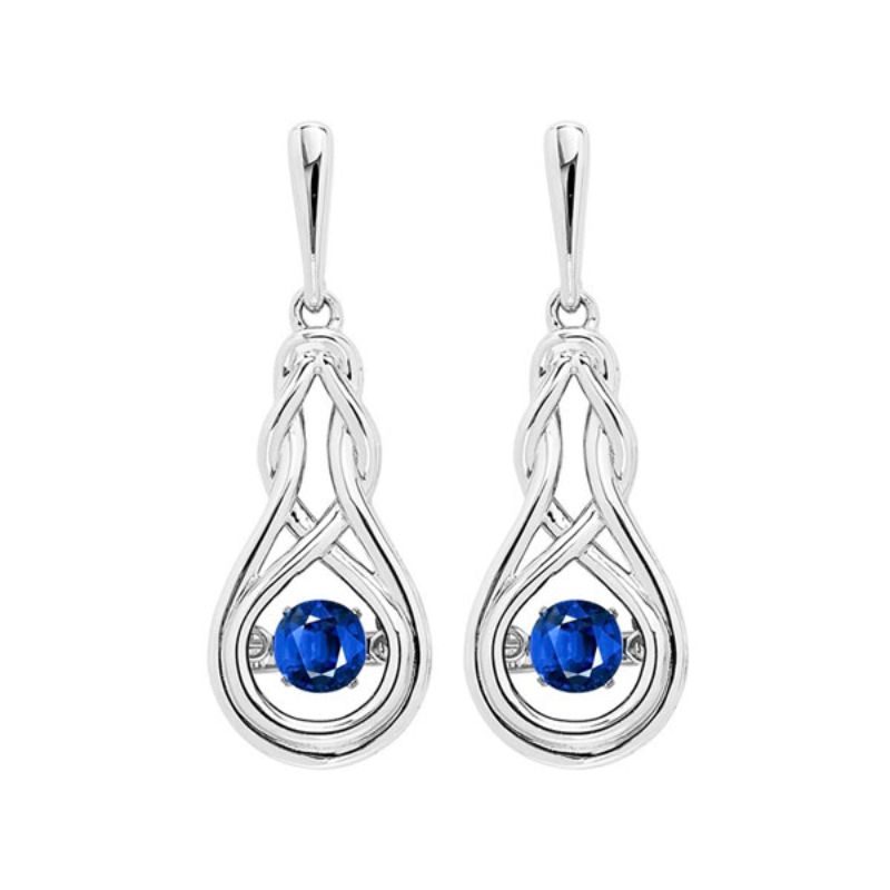 Gems One Silver (SLV 995) Rhythm Of Love Fashion Earrings