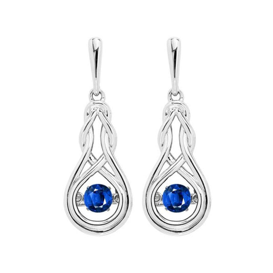 Gems One Silver (SLV 995) Rhythm Of Love Fashion Earrings