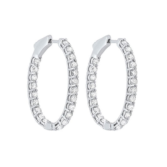 Gems One 14Kt White Gold Diamond (3Ctw) Earring