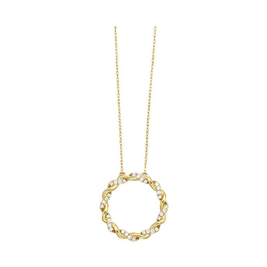 Gems One 10Kt Yellow Gold Diamond (1/4Ctw) Pendant