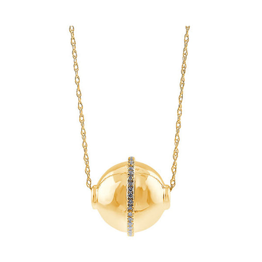 Gems One 10Kt Yellow Gold Diamond (1/8Ctw) Pendant