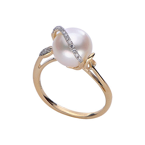 Imperial Pearl 14K Yellow Gold Freshwater Pearl Ring