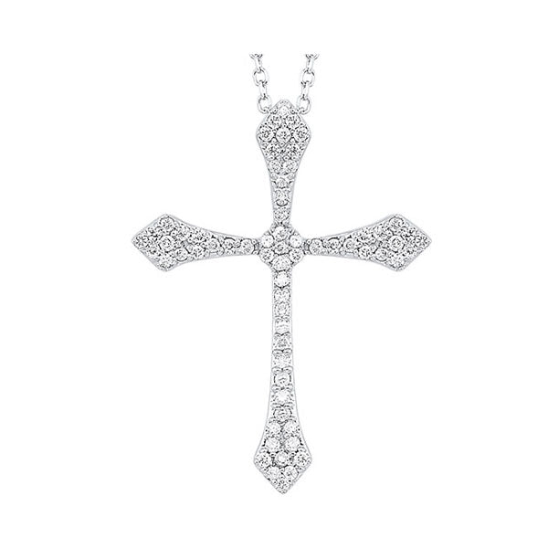 Gems One 14Kt White Gold Diamond (1/3Ctw) Pendant