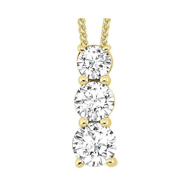 Gems One 14Kt Yellow Gold Diamond (1/2Ctw) Pendant