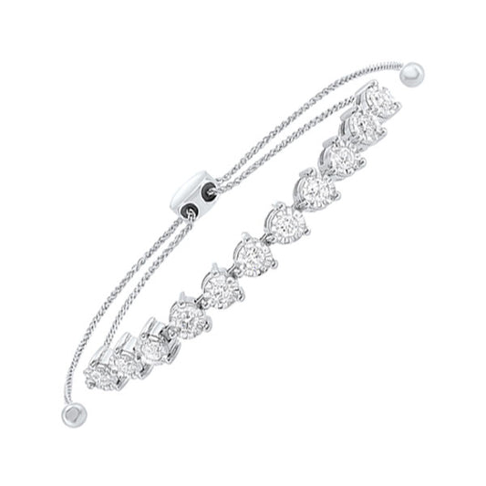 Gems One 14Kt White Gold Diamond (1Ctw) Bracelet